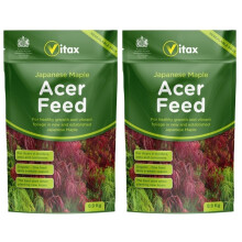 2 Vitax Organic Japanese Maple Acer Fertiliser Plant Feed Pouch 900g