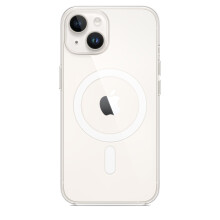Apple Clear Case with MagSafe for iPhone 14 Plus (MPU43ZM/A) - Slim, Scratch-Resistant, Precise MagSafe Alignment
