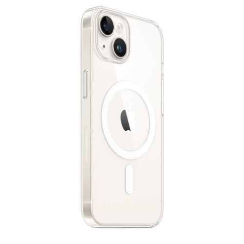 Apple Apple Clear Case with MagSafe for iPhone 14 Plus (MPU43ZM/A) - Slim, Scratch-Resistant, Precise MagSafe Alignment 2