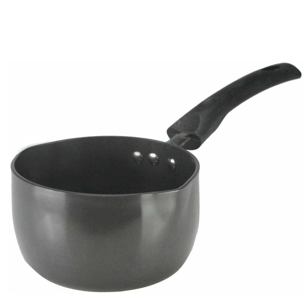 (16CM) Vinod Hard Anodized Induction-Friendly Saucepan