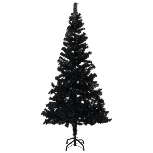 VidaXL vidaXL Artificial Christmas Tree with Stand Black 150cm PVC Decoration Tree