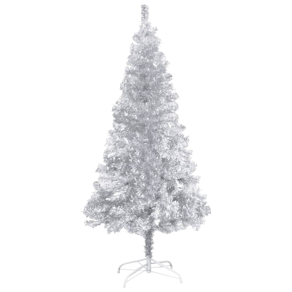 Photos - Garden & Outdoor Decoration VidaXL Artificial Christmas Tree with Stand Silver 150cm PET Decoration Tree