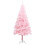 VidaXL vidaXL Artificial Christmas Tree with Stand Pink 150cm PVC Decoration Tree 1
