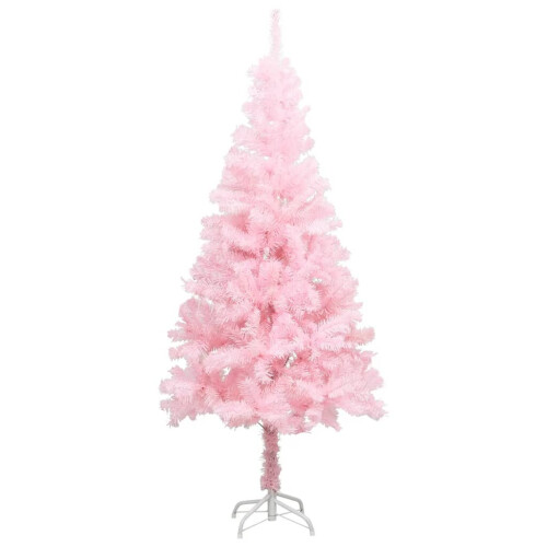 VidaXL vidaXL Artificial Christmas Tree with Stand Pink 150cm PVC Decoration Tree