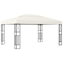 vidaXL Pavillon 34 m Creme Stoff