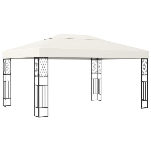 VidaXL vidaXL Pavillon 34 m Creme Stoff