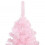 VidaXL vidaXL Artificial Christmas Tree with Stand Pink 150cm PVC Decoration Tree 2