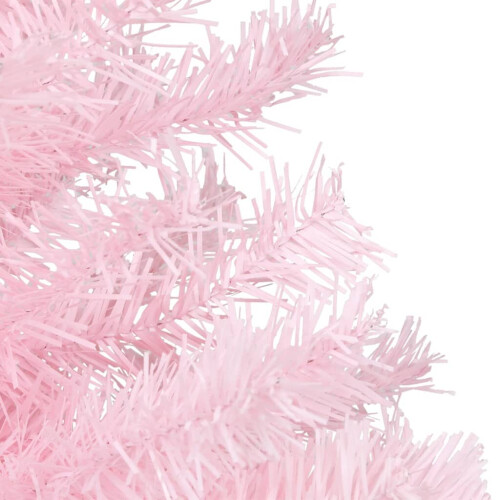 VidaXL vidaXL Artificial Christmas Tree with Stand Pink 150cm PVC Decoration Tree 2