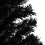 vidaXL Artificial Christmas Tree with Stand Black 210cm PVC Decoration Tree 7