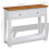 VidaXL vidaXL Solid Oak Wood Console Table 83cm Hallway Display Desk Stand Sideboard 4