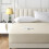 (Cream, Single 40CM) Extra Deep Bed Sheets Fitted Sheets OR Plain Pillowcases Pair 25CM/40 CM Plain Bed Fitted Sheets 1