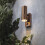 (Copper) Kenn Outdoor Up Down PIR Wall Light & LED Bulbs 6