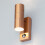 (Copper) Kenn Outdoor Up Down PIR Wall Light & LED Bulbs 3