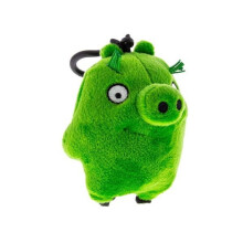 (Minion Pig Green) Super angry Angry Birds plush toy Keychains