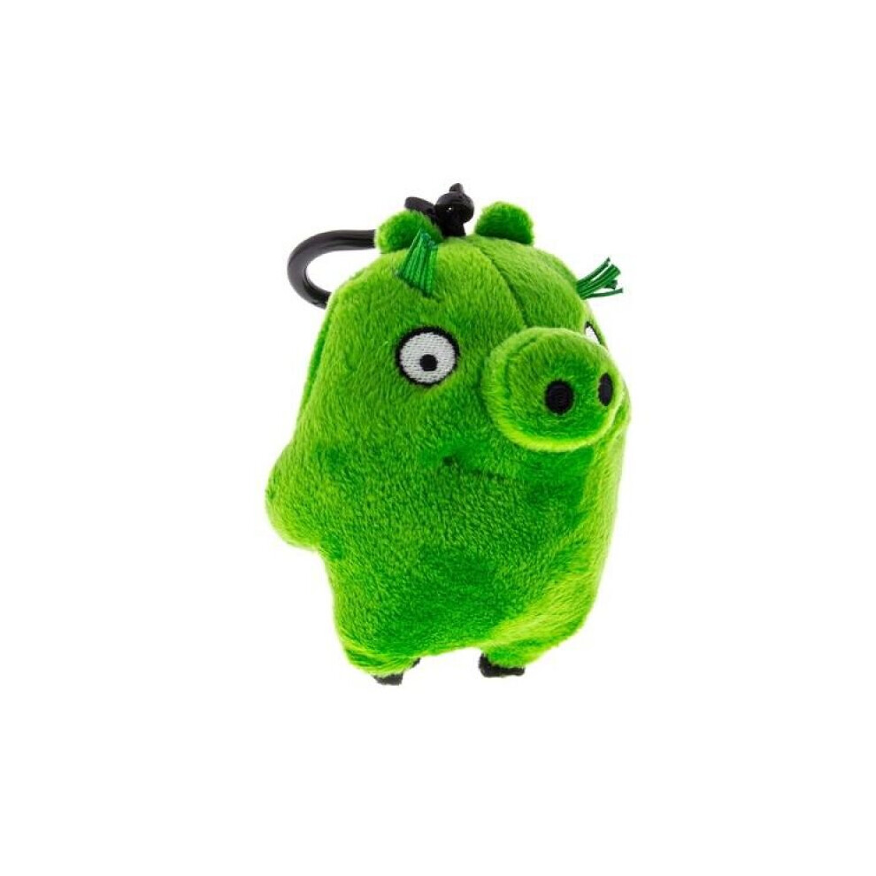 (Minion Pig Green) Super angry Angry Birds plush toy Keychains