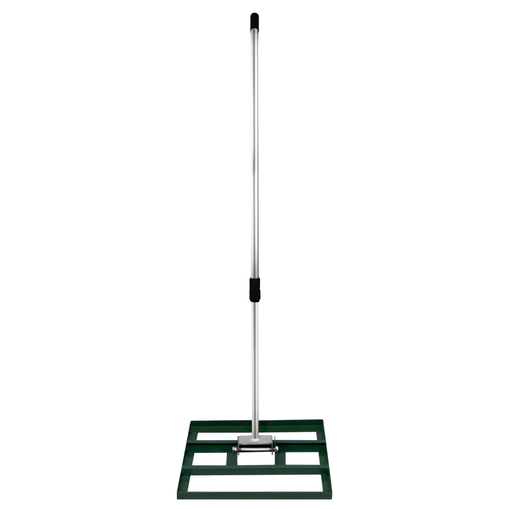 (50cm, Green) Lawn Leveller 50cm 100cm Rake Extendable 1.9m
