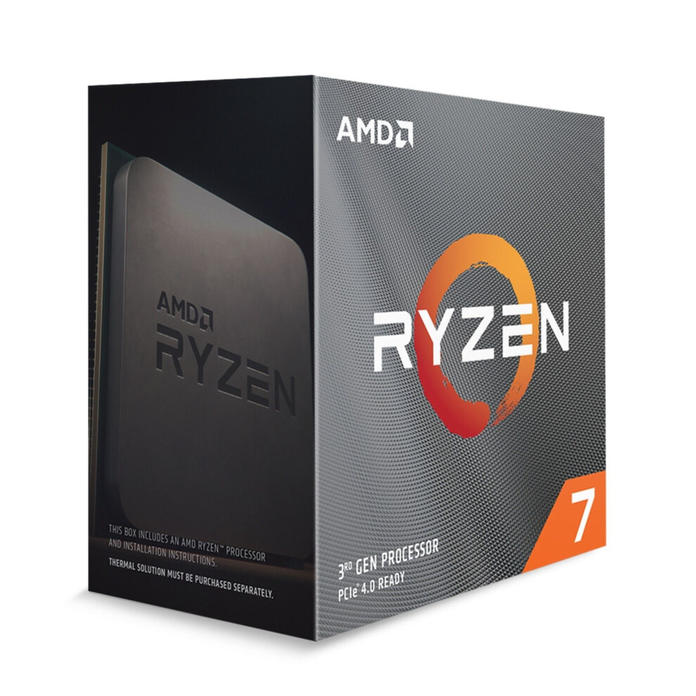 AMD Ryzen 7 5700x 8 Core Processor, 16 Threads, 3.4Ghz up to 4.6Ghz Turbo, 32MB Cache, 65W, No Cooler, No Graphics