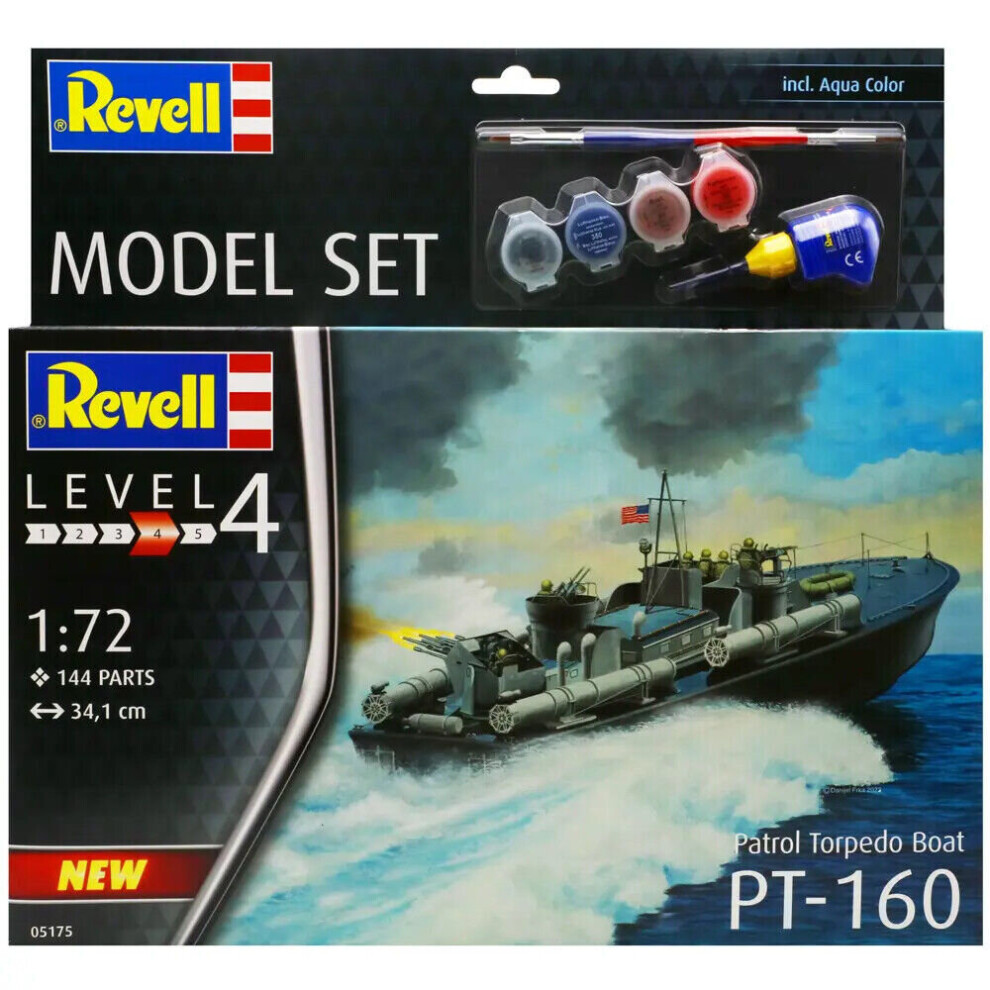 Revell 65175 Patrol Torpedo Boat PT-160 1:72 Scale Model Kit