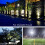 2x LED Floodlight 50W αδιάβροχο υπαίθριο φως ασφαλείας φώτα κήπου φως 7