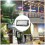2x LED Floodlight 50W αδιάβροχο υπαίθριο φως ασφαλείας φώτα κήπου φως 9