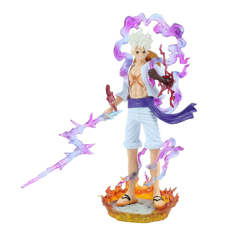 (Fist-Red) One Piece Nika Form Luffy Gear 5 Action Figure