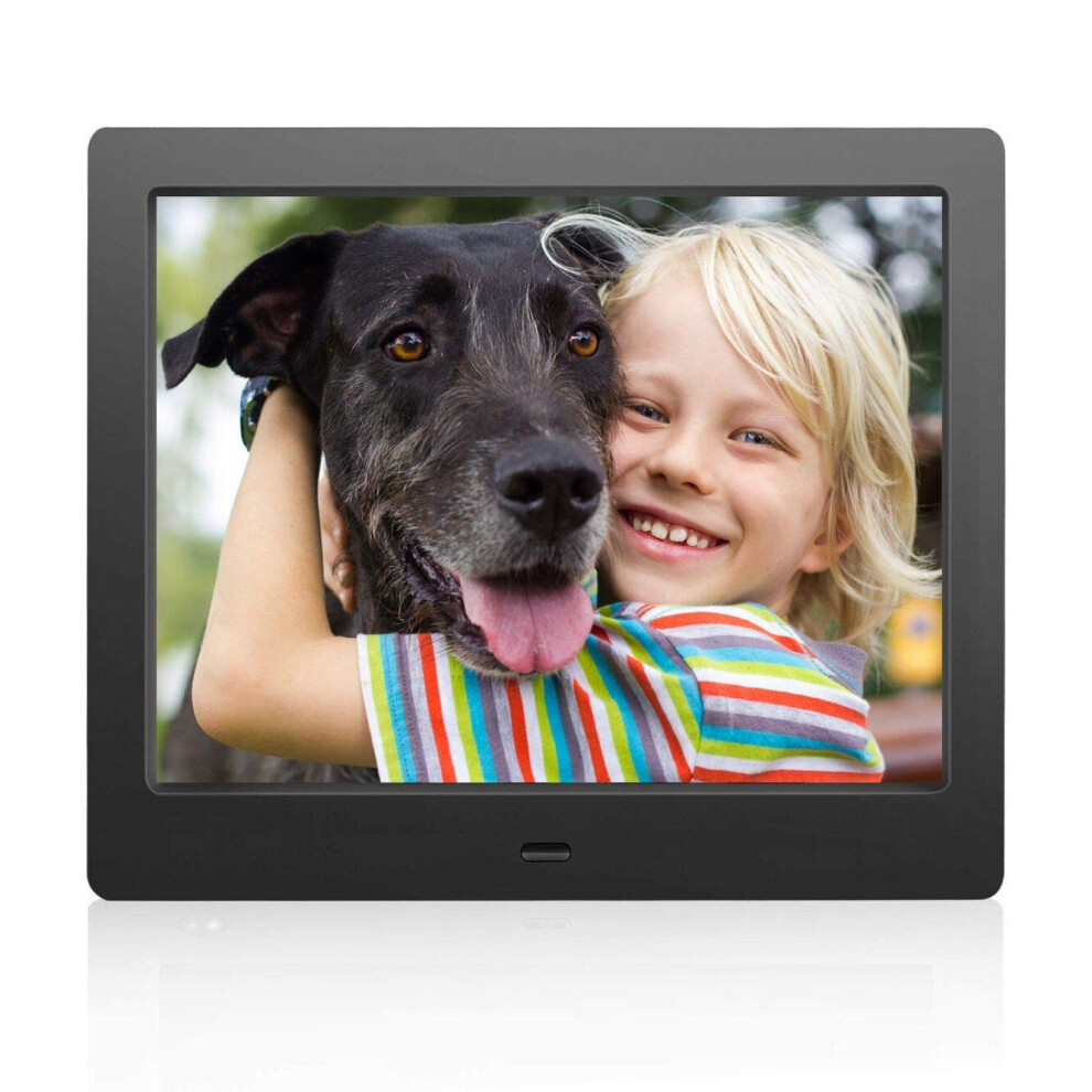 (Digital Photo Frame, 10 Inch) Digital Photos Frame Dementia Calendar Alarm Clock Black 7552102978648