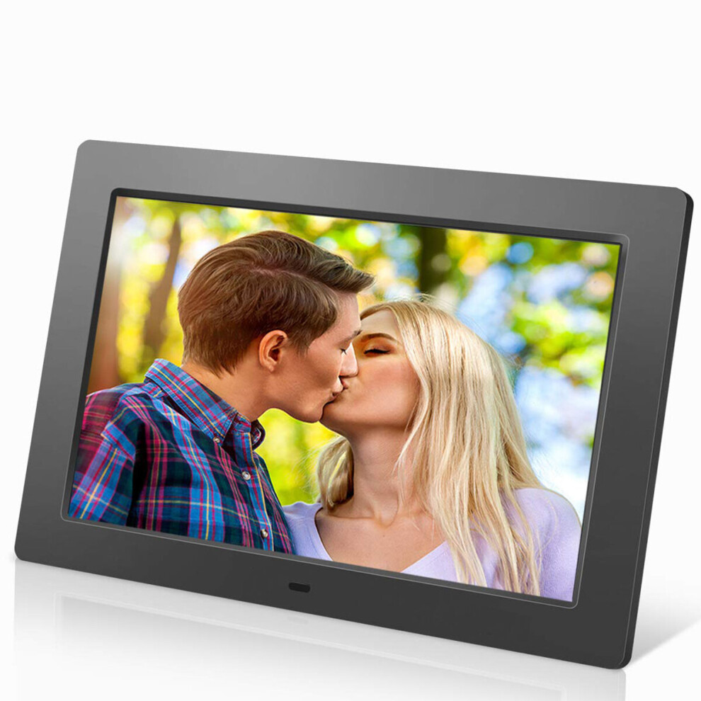 (Digital Photo Frame, 7 Inch) Digital Photos Frame Dementia Calendar Alarm Clock Black 7552102978624