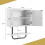 Costway Bathroom Wall Cabinet Wall-Mounted Space Saving Storage Cabinet 2