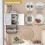 Costway Bathroom Wall Cabinet Wall-Mounted Space Saving Storage Cabinet 8