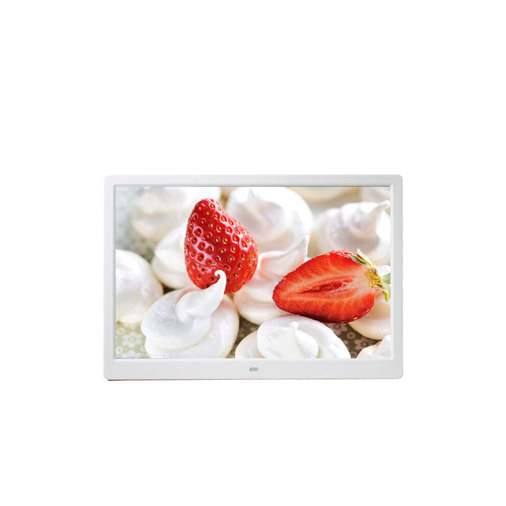 (Digital Photo Frame, 7 Inch) Digital Photos Frame Dementia Calendar Alarm Clock White 7552102978655