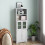 Costway Tall Bathroom Storage Cabinet Freestanding Kitchen Pantry Cupboard 2