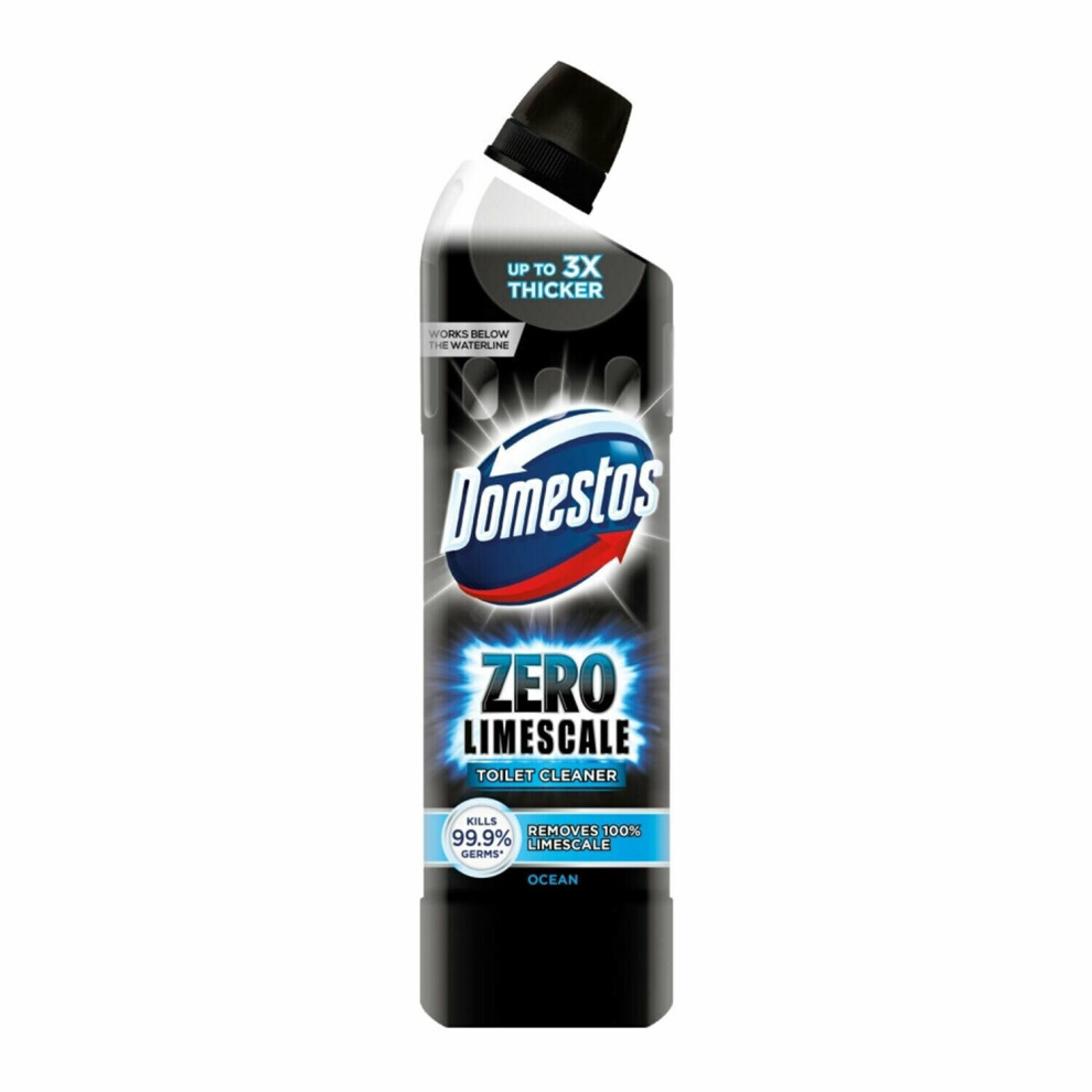Domestos (Buy 1) Zero Limescale Antibacterial Toilet Gel
