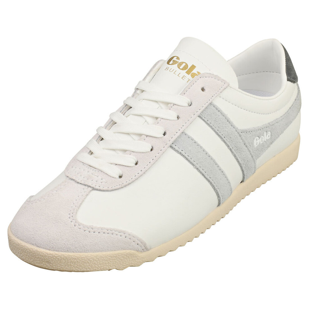 (8) Gola Bullet Pure Womens Casual Trainers in White