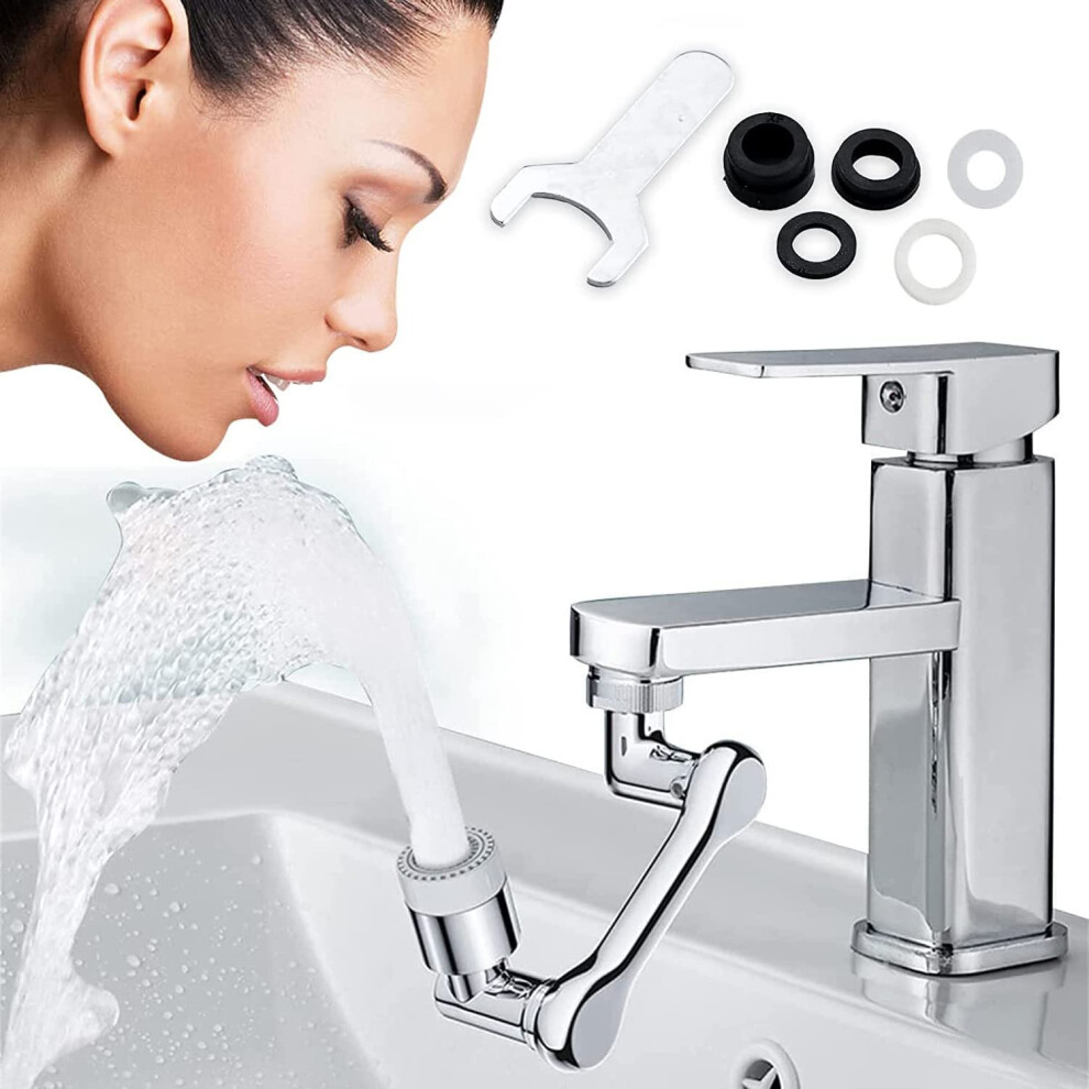 Faucet Extender, 1080Â¡Ã£ Rotating Faucet Aerator 781238424225