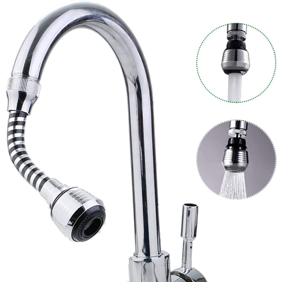 Universal 720 Rotating Faucet Extender,Faucet Sprayer Attachment 781238424157