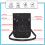 (Black) Rfid Blocking Passport Holder Travel Neck Bag Document Organizer Wallet 4