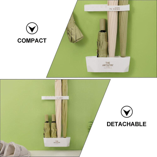 Umbrella Holder Adjustable Wall Mounted Umbrella Storage Rack For Home 1