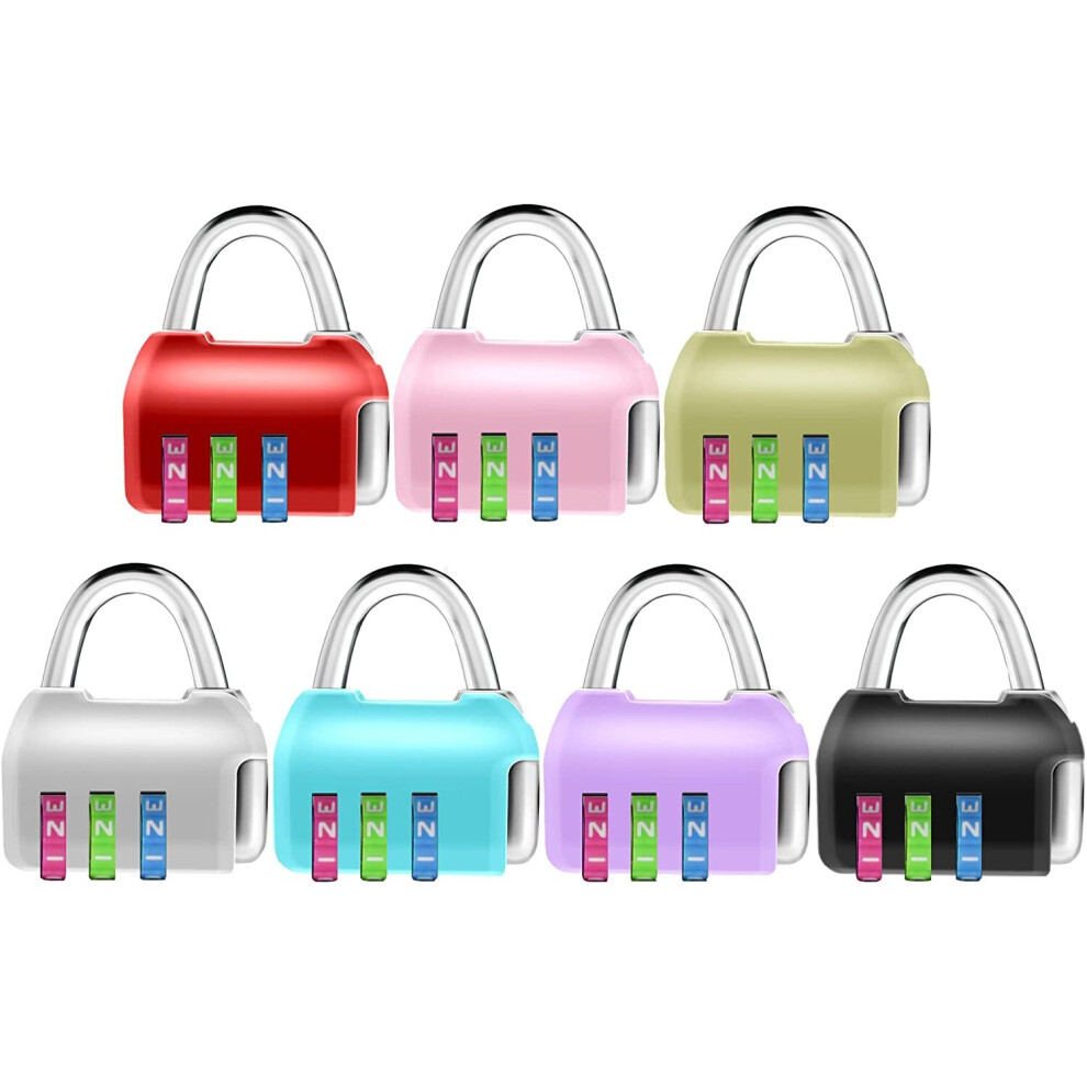 3-Digit Combination Lock Of Zinc Alloy, The Small Safe Combination Padlock 781238425024