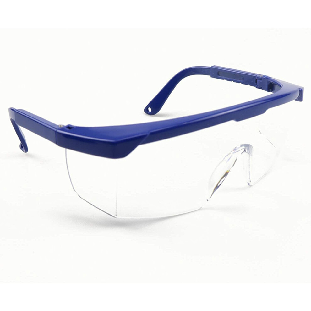 Safety Glasses Protective Eye Wear L010 Clear Lens Anti-Fog Goggles Over-Spec Glasses 715279388994