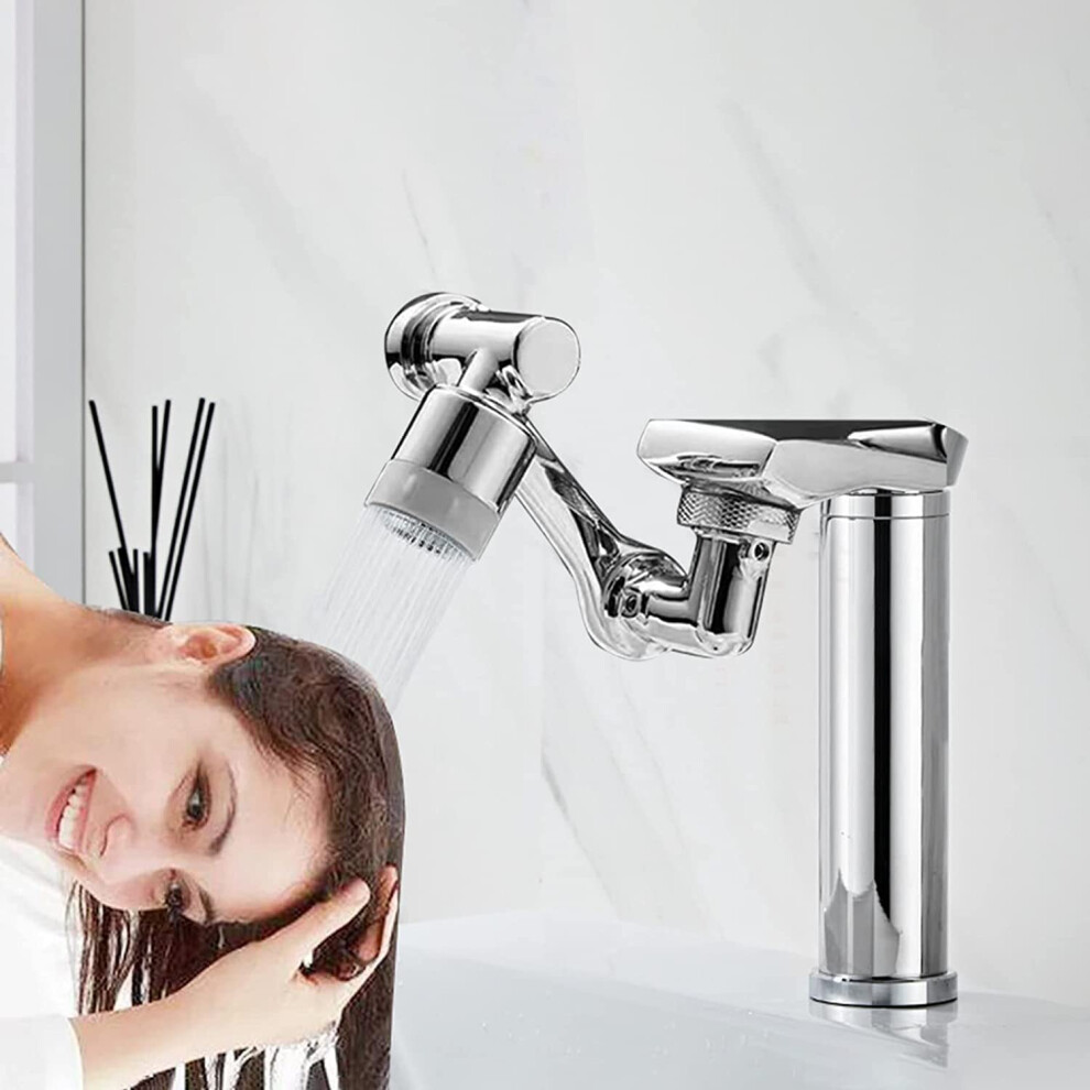 1080 Degree Faucet Swivel Outlet Connection Swing Arm Aerator Splash Filter 781238423600