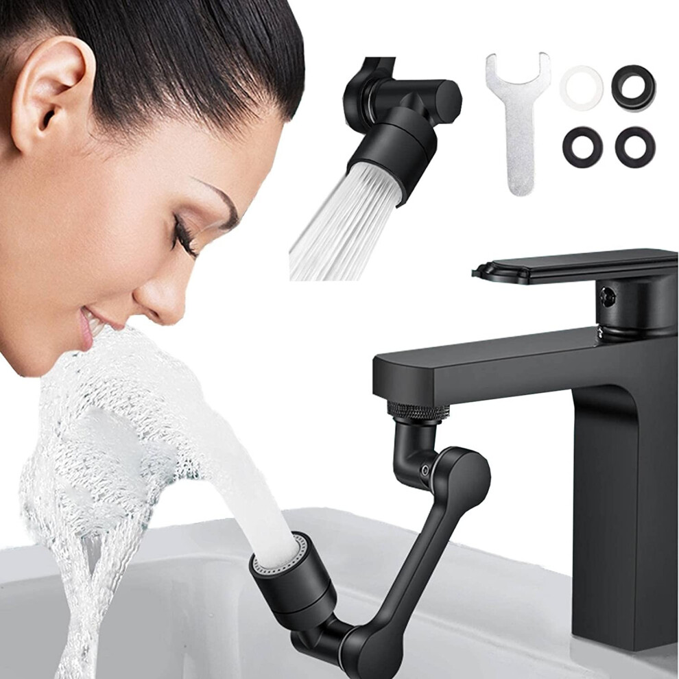 1440Â¡Ã£ Rotating Faucet Extender-1080Â¡Ã£+360Â¡Ã£ Rotatable Multifunctional Extension Faucet Extender 781238423587