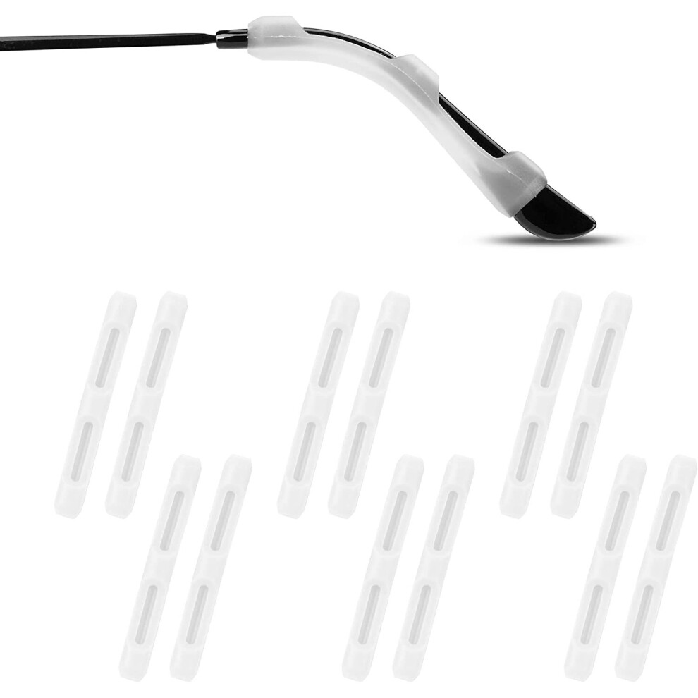 Xinyu Soft Silicone Eyeglasses Temple Tips Sleeve Retainer,Anti-Slip Elastic Comfort Glasses Retainers