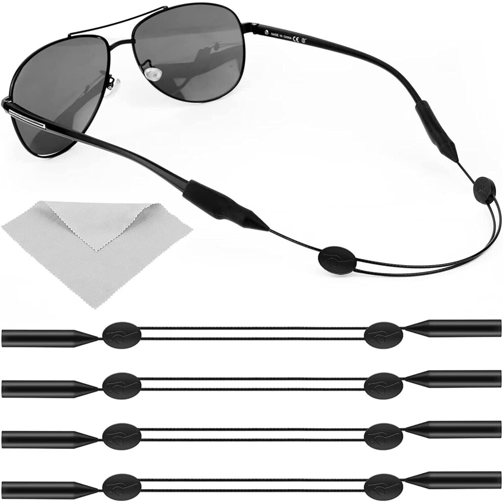 Xinyu Adjustable Glasses Strap, No Tail Anti-Slip Sports Sunglasses Eyeglasses Strap