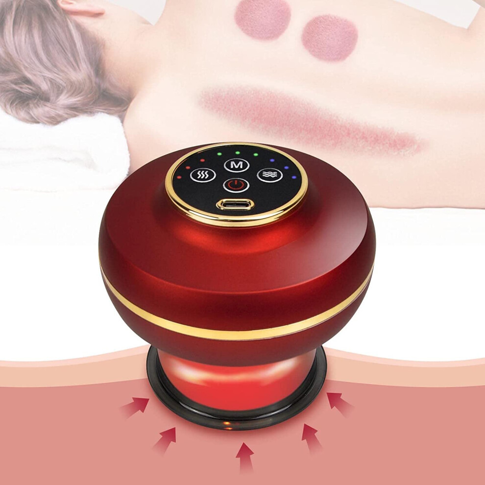 Xinyu Electric Cupping Therapy Set Massager Machine Equipped With Heating Therapy Scraping Breathing Suck Function