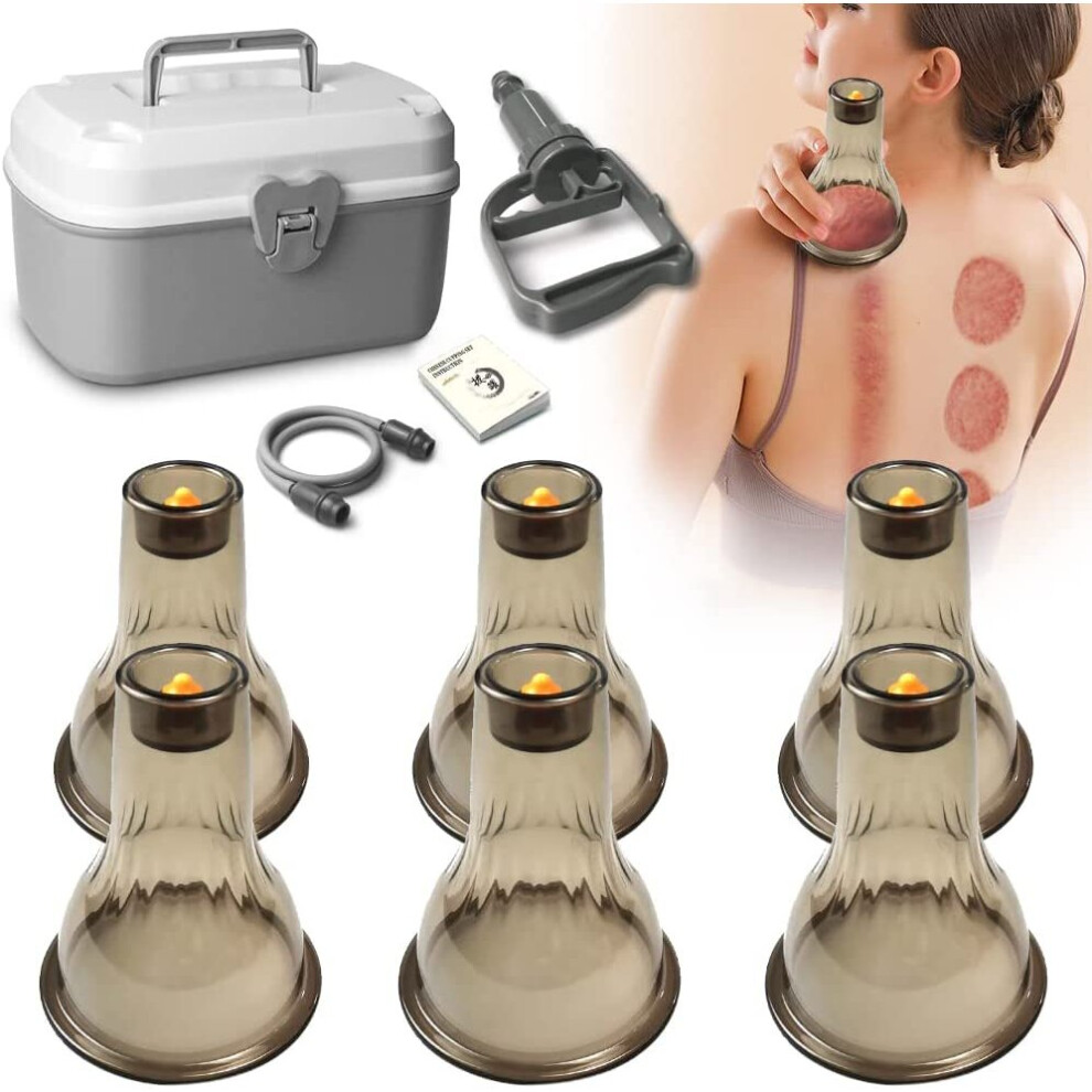 Xinyu Cupping Set Cupping Therapy Set - With Pump Vacuum Suction Cups