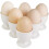 Ceramic Soft Hard Boiled Egg Cups Holder Set of 6 1