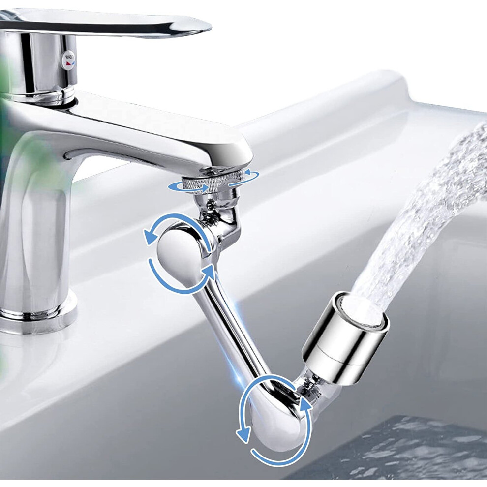 Universal Rotating Faucet Extender, 1080 Degree Rotatable Faucet Aerator, Faucet Extender 781238422177