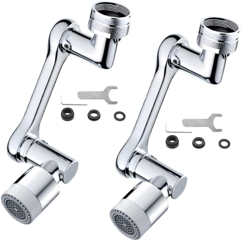 1080Â¡Ã£Swivel Faucet Extender Aerator, Oxygen Enriched Foam, Splash Filter Kitchen Faucet Extender, 4-Tier Net Filter With 2 Water Outlet Modesf 781238422023