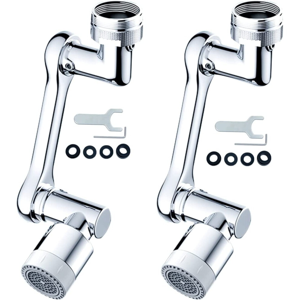 1080Â¡Ã£ Rotating Sink Faucet Aerator, Swivel Faucet Extender 781238422320