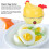 Multifunction Egg Cooker, Electric Egg Cooker Chicken Shape Rapid Egg Boiler 7 Egg Capacity Automatic Shut Off Mini Breakfast MachineUS 110V 7